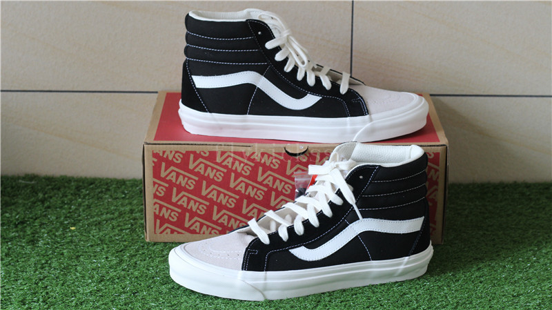 Original Fear Of God x Vans Sk8 Hi Reissue Black